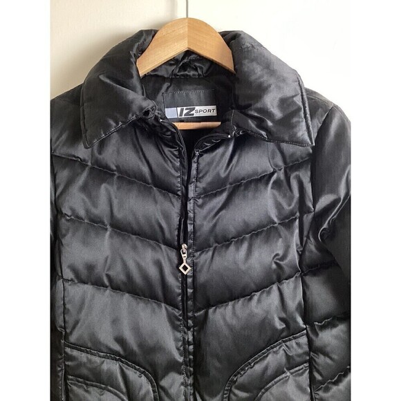 Women’s Black Down Puffer Jacket Size S - Picture 4 of 12